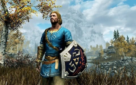 the best Nintendo switch games Skyrim