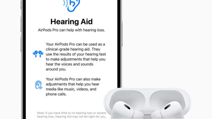 FDA Approves First Over-the-Counter Hearing Aid Software Compatible with Apple AirPods Pro