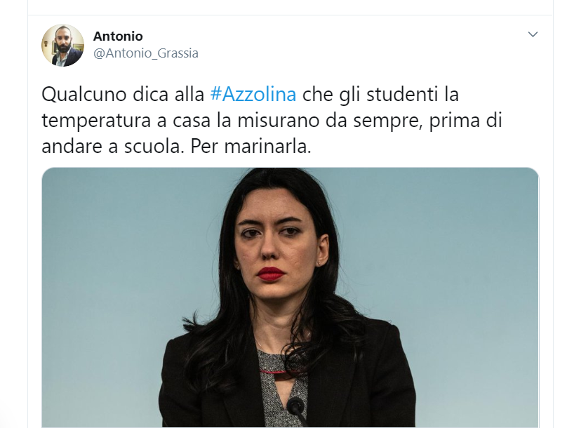 C’è chi pensa che si tratti dell'ennesima uscita banale dell’Azzolina, chi fa riemergere il tormentone degli ‘imbuti, e chi dice che “saltare interrogazioni non è mai stato così semplice”…