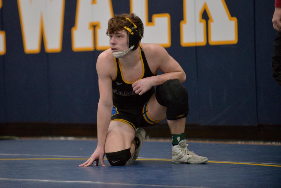 Ontario's Jacob Ohl is looking to impropve on his Division II runner-up finish from last year at this weekend's state wrestling tournament.