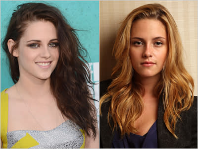 <div class="caption-credit"> Photo by: Stylecaster Pictures</div>Kristen actually was born with strawberry blonde locks. Look for her return to her roots in her new film On The Road. <br>