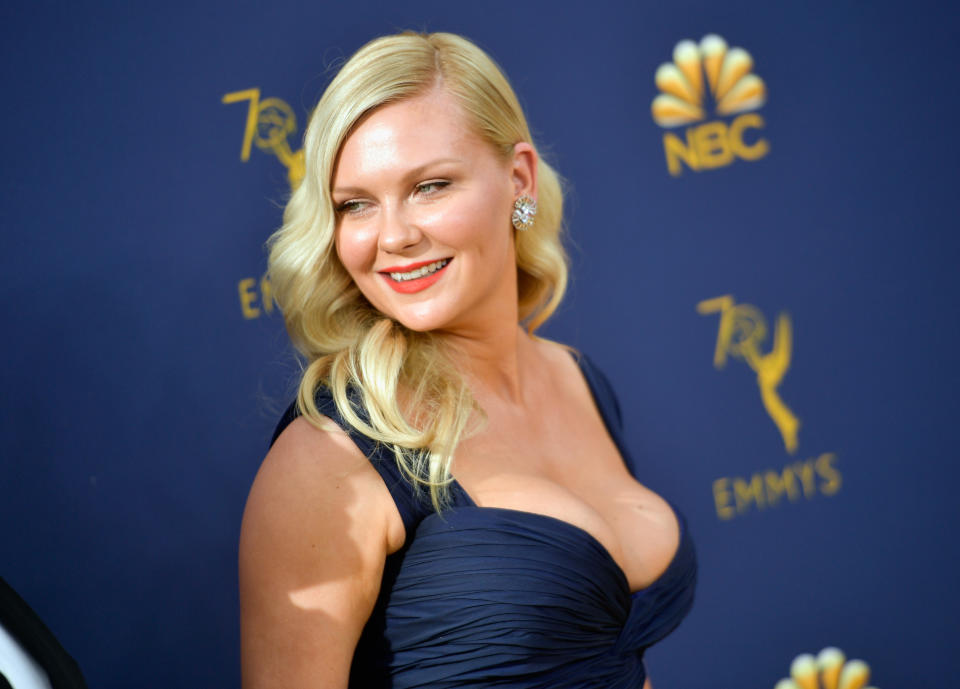 Kirsten Dunst attends the 70th Emmy Awards on September 17, 2018 in Los Angeles, California. (Photo by Matt Winkelmeyer/Getty Images)