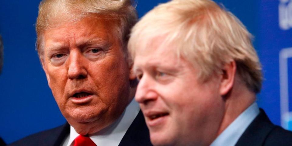 Donald Trump Boris Johnson