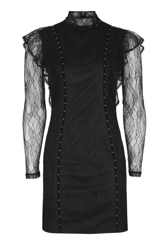 Gothic Ruffle Dress