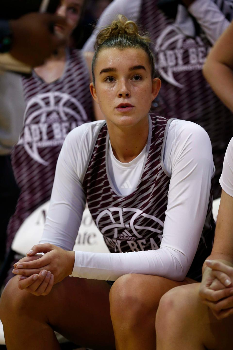 Katrine Jessen during the Missouri State Lady Bears' scrimmage at Great Southern Bank Arena on October 21, 2023.