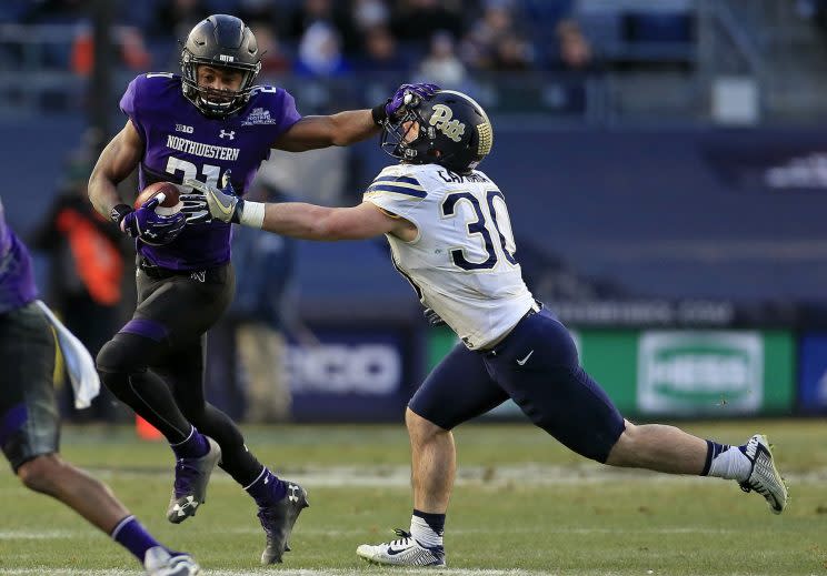 Justin Jackson ran for over 1,500 yards in 2016. (Getty)