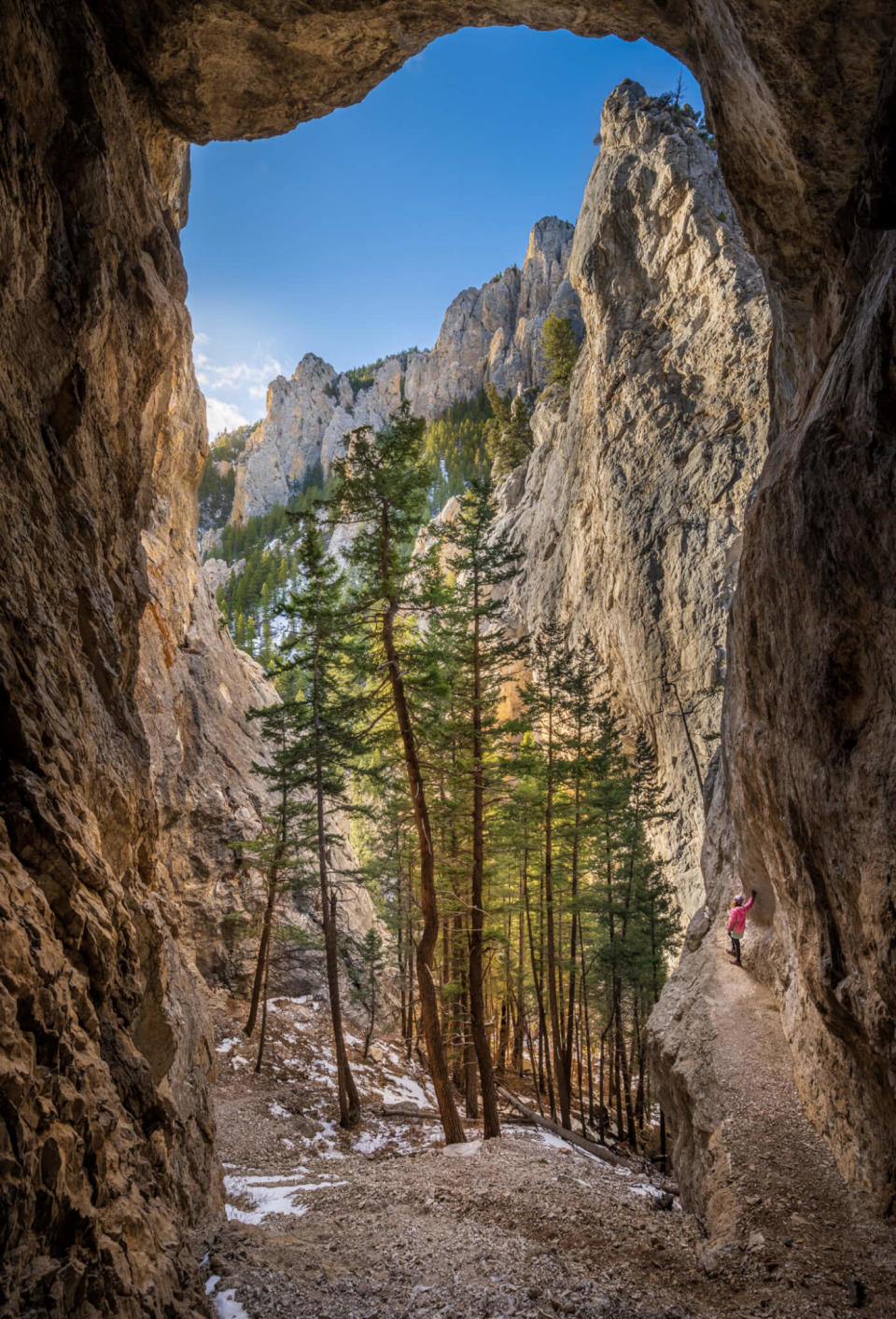 Taking second place in this year’s Picture Montana Wild photo contest is Kevin League of Helena for his photo “Cave exploration in the Big Belt Mountains.”