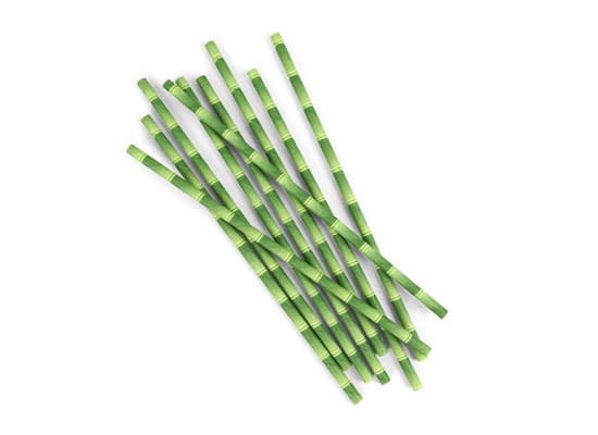 <strong>Box of 144, $8 | <a href="http://www.kikkerland.com/products/paper-straws-bamboo-box-of-144/">kikkerland.com</a></strong>