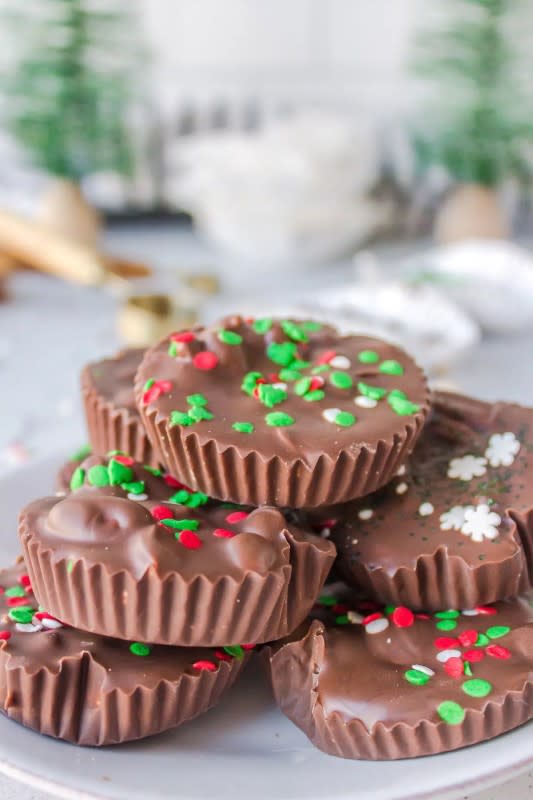 <p>The Magical Slow Cooker</p><p>Give your oven a break this holiday season.</p><p><strong>Get the recipe: <a href="https://www.themagicalslowcooker.com/slow-cooker-candy/" rel="nofollow noopener" target="_blank" data-ylk="slk:Slow Cooker Christmas Candy;elm:context_link;itc:0;sec:content-canvas" class="link rapid-noclick-resp">Slow Cooker Christmas Candy</a></strong></p>