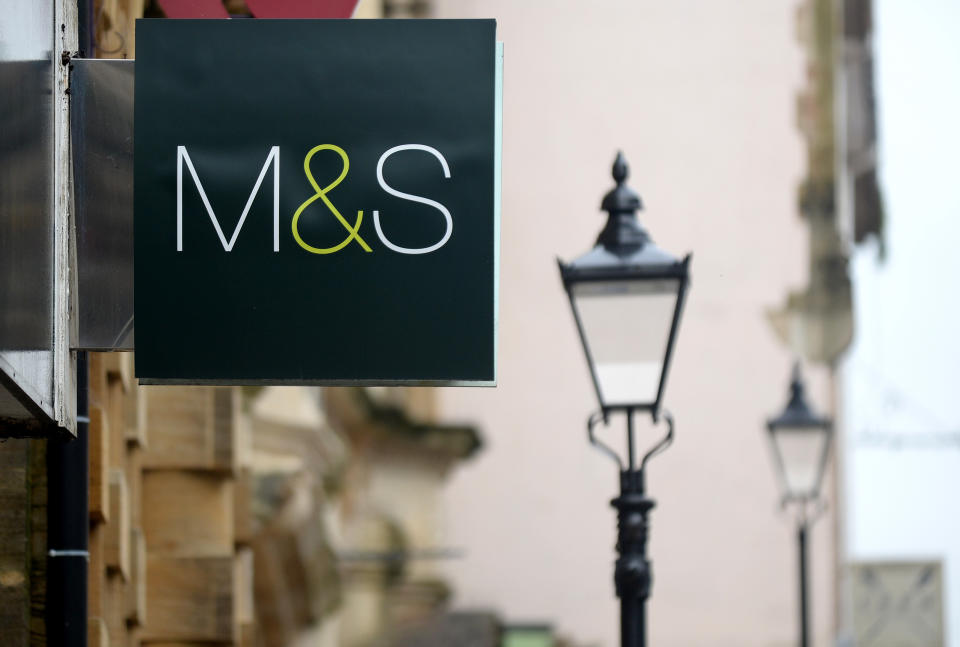 DORCHESTER, ENGLAND - JANUARY 24: A general view of a Marks and Spencer store on January 24, 2020 in Dorchester, England. Marks and Spencer announces it is to close its Dorchester store on February 22 after having an M&S store in Dorchester since 1936. Aaron Spicer, M&S Head of Region for the South Coast, said: "Shopping habits are changing and closing our Dorchester store is a difficult but necessary decision as part of our plans to reshape our estate and better serve our customers with fewer, more inspirational stores.” (Photo by Finnbarr Webster/Getty Images)
