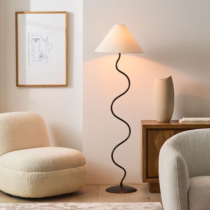 <p><a href="https://go.redirectingat.com?id=74968X1596630&url=https%3A%2F%2Fwww.westelm.com%2Fproducts%2Fzig-zag-floor-lamp-h12174&sref=https%3A%2F%2Fwww.townandcountrymag.com%2Fstyle%2Fhome-decor%2Fg60258256%2Fbest-floor-lamps%2F" rel="nofollow noopener" target="_blank" data-ylk="slk:Shop Now;elm:context_link;itc:0;sec:content-canvas" class="link rapid-noclick-resp">Shop Now</a></p><p>Zigzag Floor Lamp </p><p>westelm.com</p><p>$199.00</p>