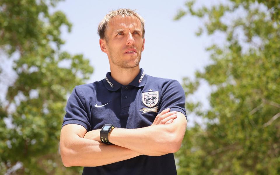 New job: Phil Neville has been appointed manager of England Women - Getty Images Europe