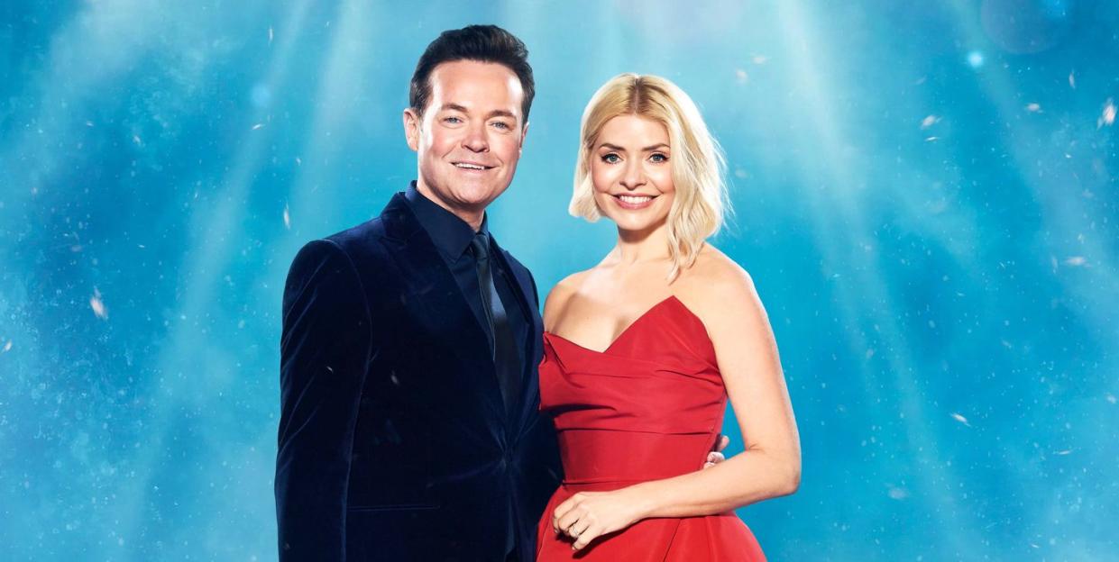 stephen mulhern and holly willoughby, dancing on ice 2024