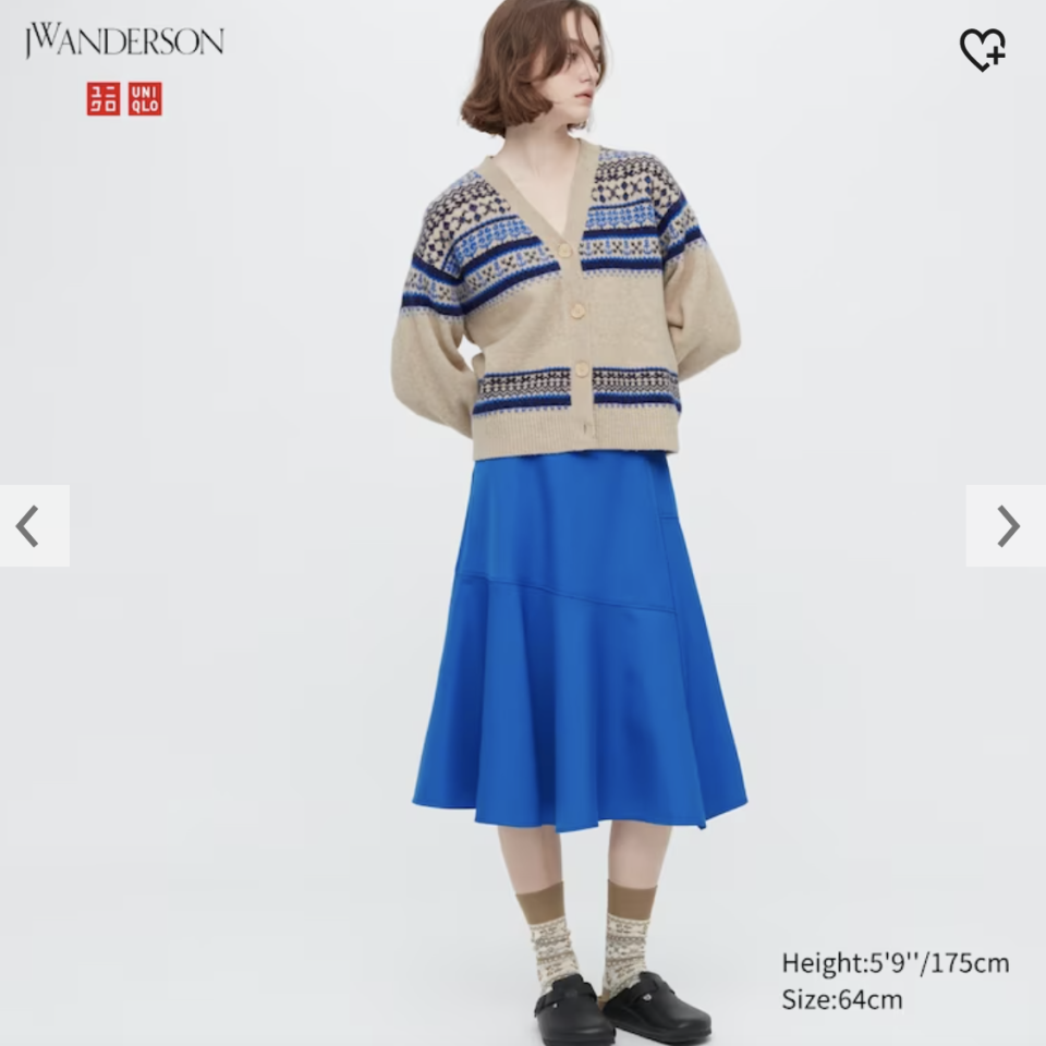 JWA Flared Skirt. PHOTO: Uniqlo