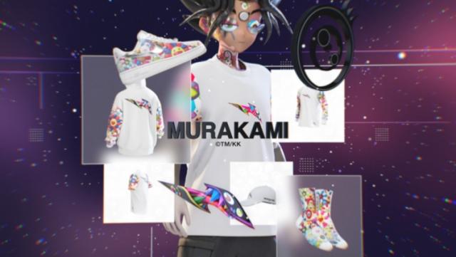 RTFKT CloneX Murakami Drip Hat White - US