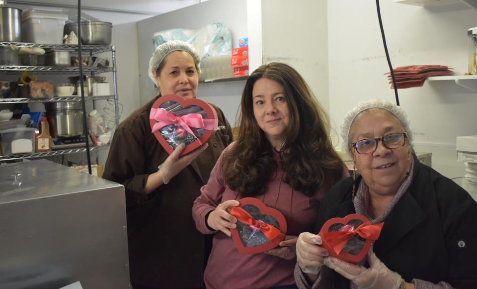 Sisters Lisa Trifone and Christina Bartkus alongside cousin Marguerite Califano run Purefections in Quincy.