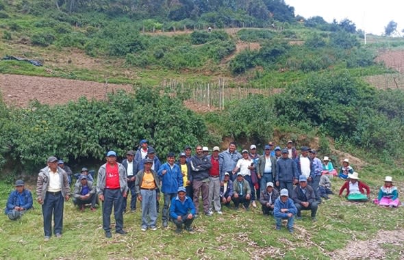 Figure 2. March 2024, Camino Meets with Local Community to Start Drilling Activities at Maria Cecilia.