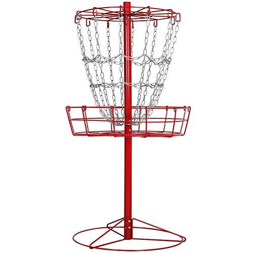 6) Yaheetech Portable Disc Golf Basket