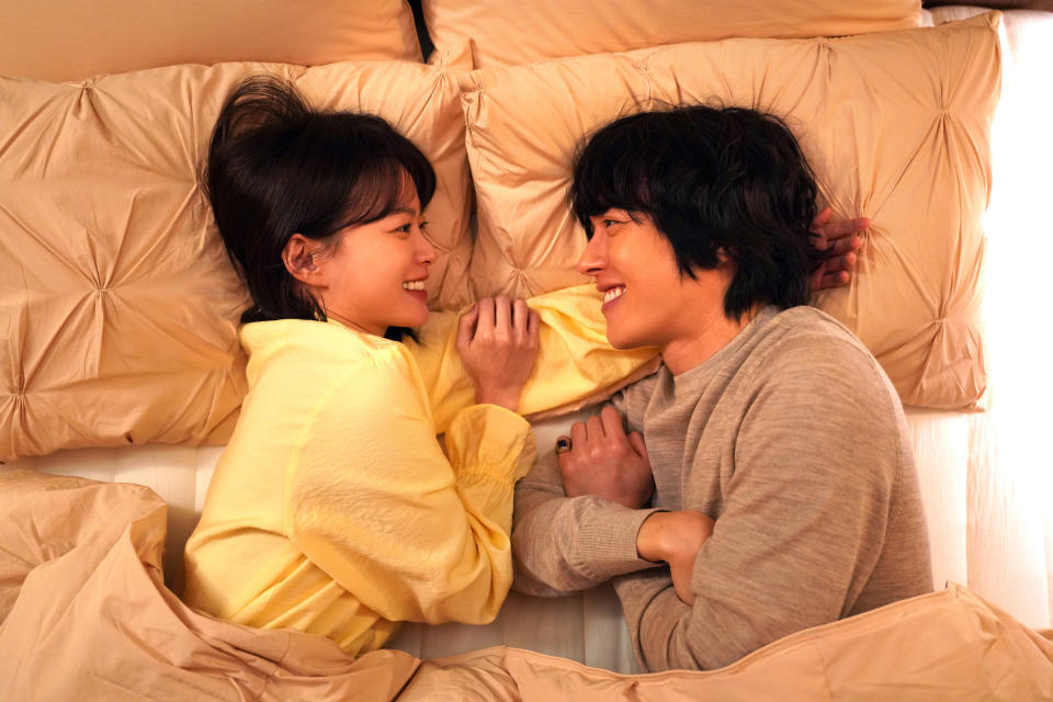 Da-hae and Gwi-ju, falling for each other<span class="copyright">Courtesy of Netflix</span>