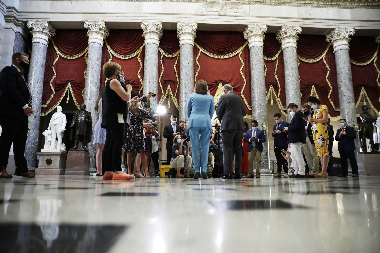 Pelosi-Schumer-Mnuchin meeting - Washington