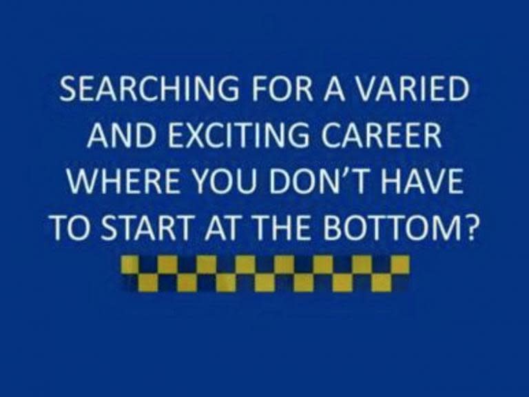 Met Police criticised for senior management advert saying recruits don't have to 'start at the bottom' like PCs