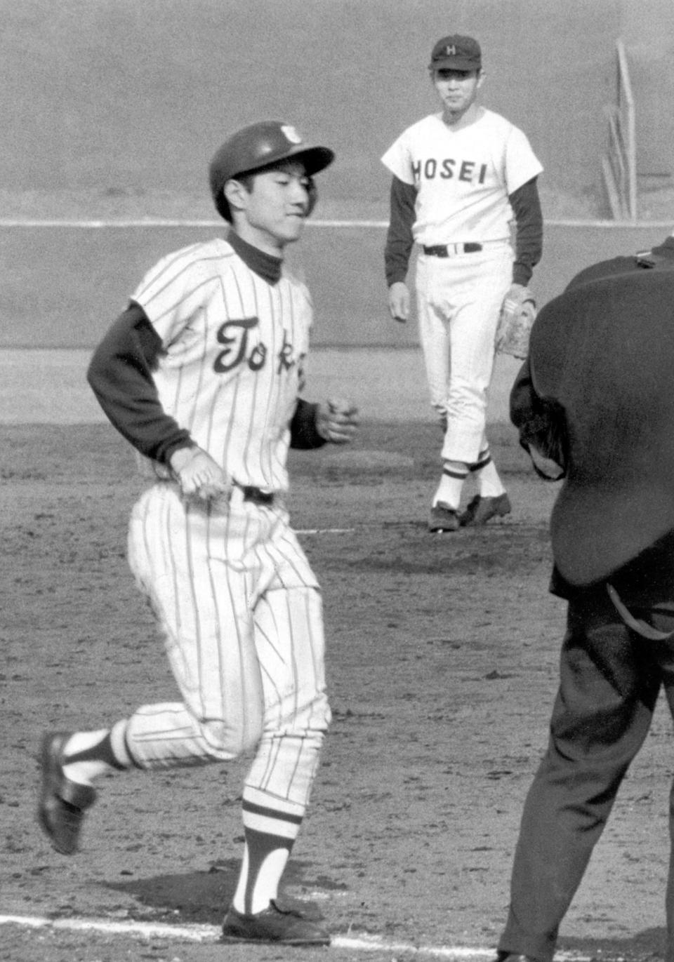 江川卓（投手）在學生時代就已名滿天下。（Photo by Sankei Archive/Getty Images）