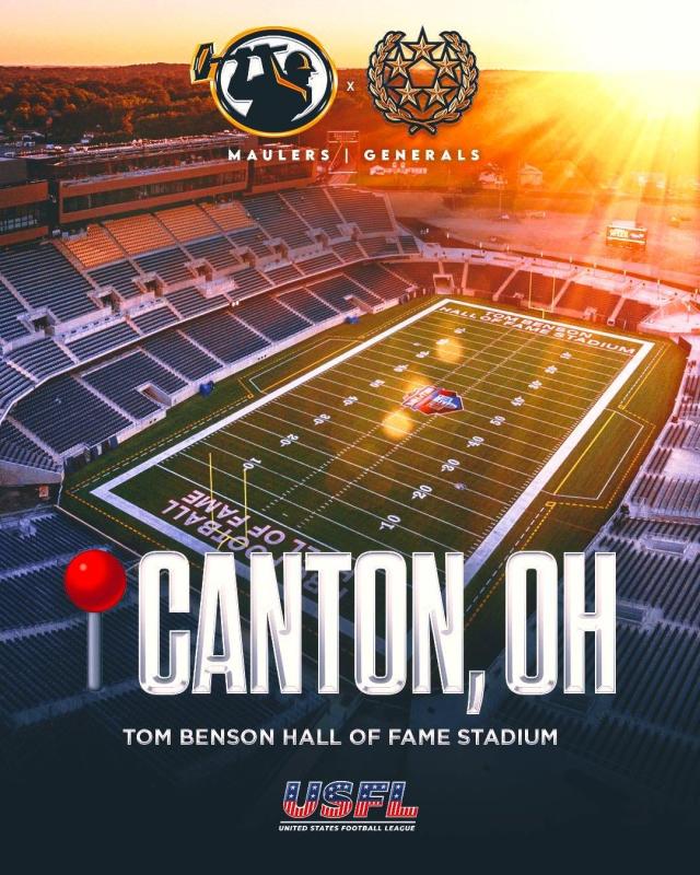 2023 USFL schedule released for games Tom Benson HOF Stadium