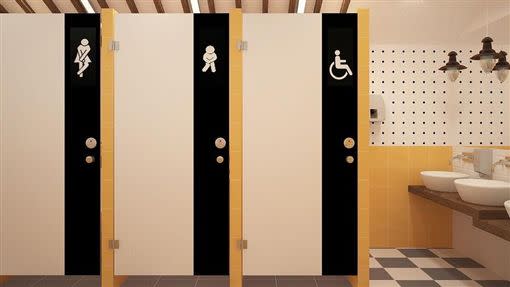 廁所標誌都會使用男女性的明顯特徵來做區別。（示意圖／翻攝自Pixabay）