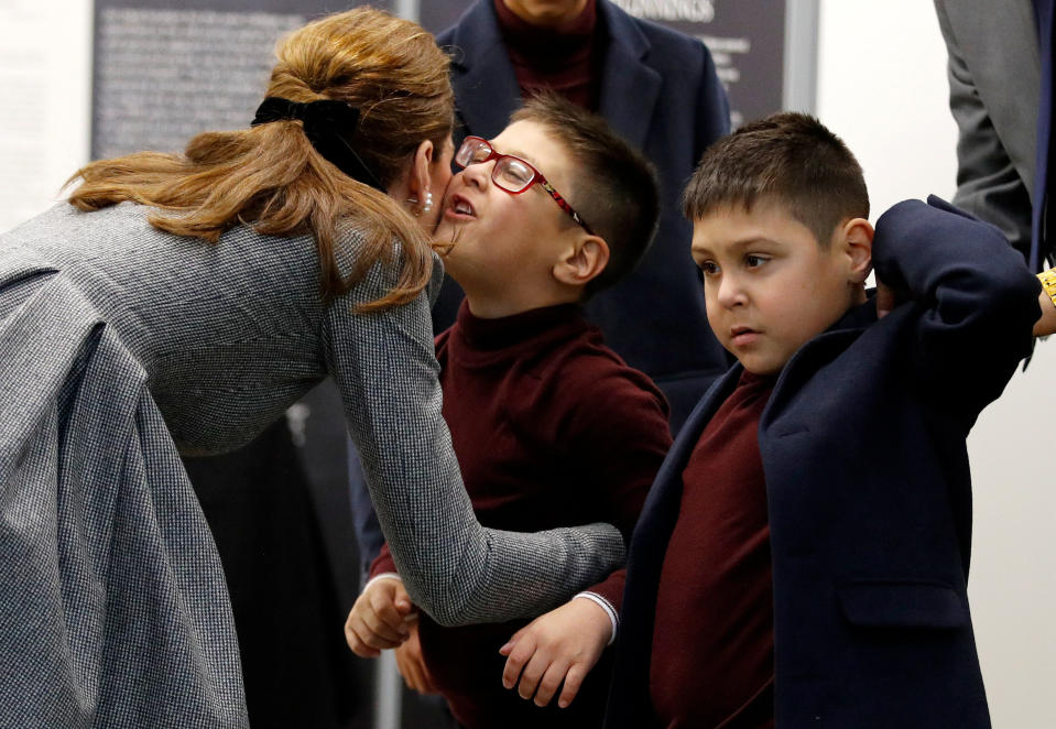 The boys’ mother praised Kate and William (Photo: PA)