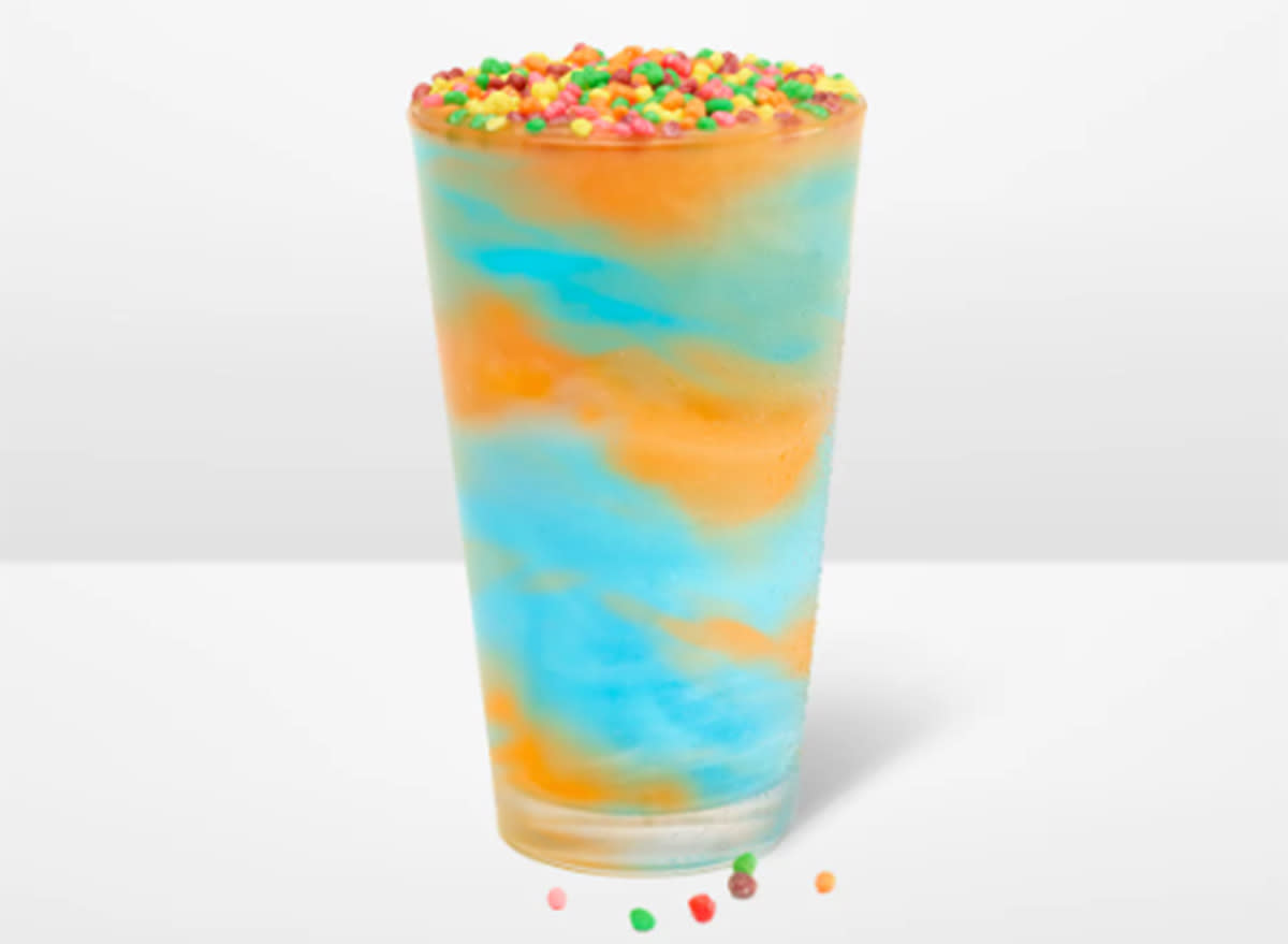 Nerds Layered Slushie- Orange