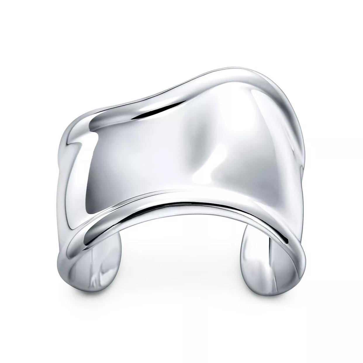 <p><a href="https://www.tiffany.com/jewelry/bracelets/elsa-peretti-small-bone-cuff-GRP08884/elsa-peretti-small-bone-cuff-69860303/" rel="nofollow noopener" target="_blank" data-ylk="slk:Shop Now;elm:context_link;itc:0;sec:content-canvas" class="link rapid-noclick-resp">Shop Now</a></p><p>Elsa Peretti® Small Bone Cuff in Silver</p><p>$1475.00</p><p>tiffany.com</p><span class="copyright">Product Shot Image</span>