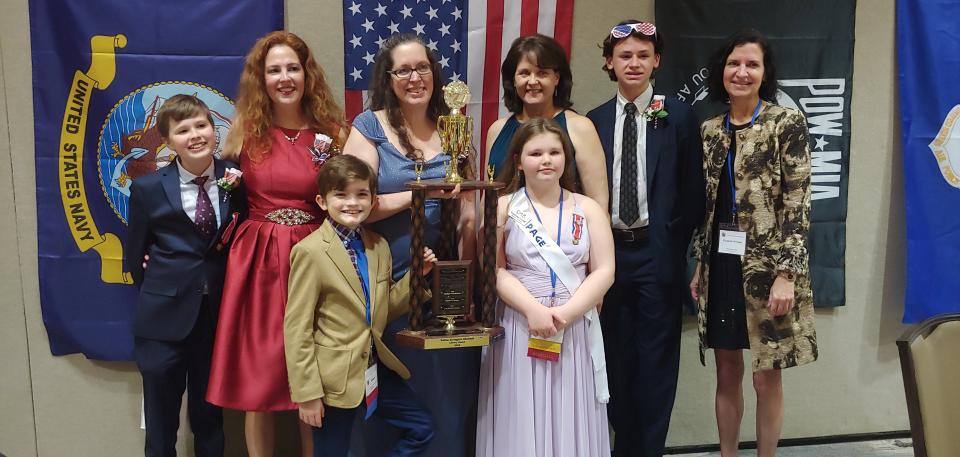 Four local Children of the American Revolution, Ponce de Leon Society (PDLS) members attended the Florida Society Children of the American Revolution (FSCAR) state conference held in Melbourne. Arran Corbett, Courtney Greene, Ezekiel Martin, and Robert McAuliffe won awards.