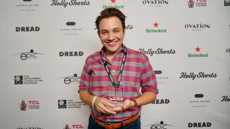 Director Ben Proudfoot, winner of the HollyShorts documentary prize for ‘MINK!’ - Credit: Courtesy of Matthew Carey