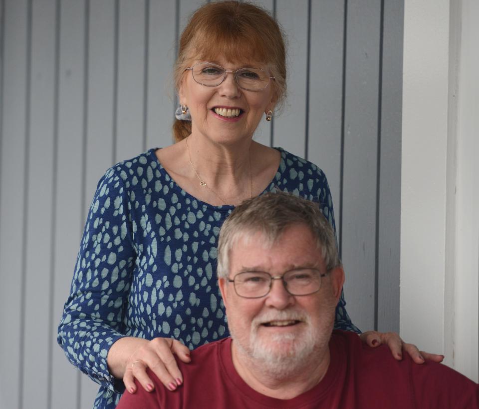 Mike and Gail Kemp are historians from Barnstaple, England. The couple is visiting sister city Barnstable, Massachusetts,. to forge stronger historical ties. The Kemps will give a free talk Friday, Sept. 15 at 7 p.m. at the 1717 Meetinghouse in West Barnstable.