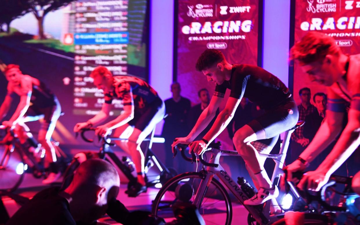 British Cycling Zwift eRacing Championships London 2019 -  Shutterstock