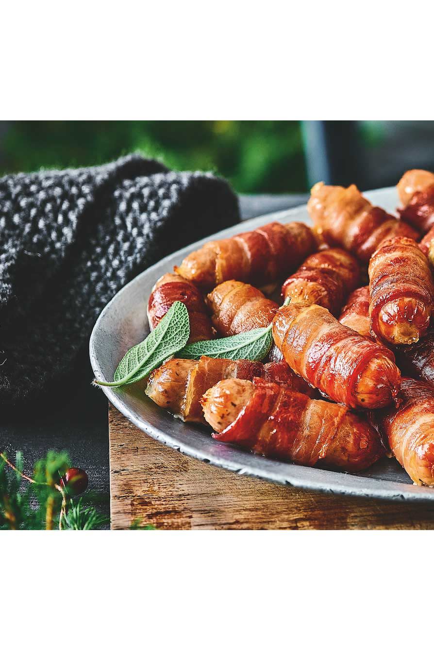 RUNNER-UP: Marks & Spencer British Outdoor Bred Pork 12 Pigs in Blankets Wrapped in Oak Smoked Bacon