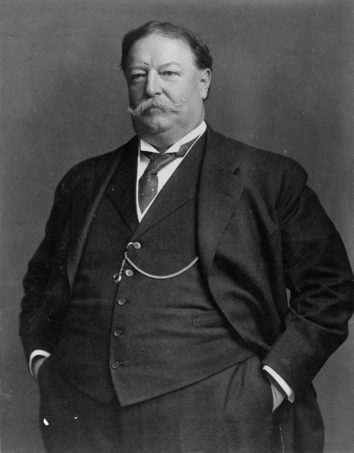 American Republican politician and the 27th President of the United States, William Howard Taft.