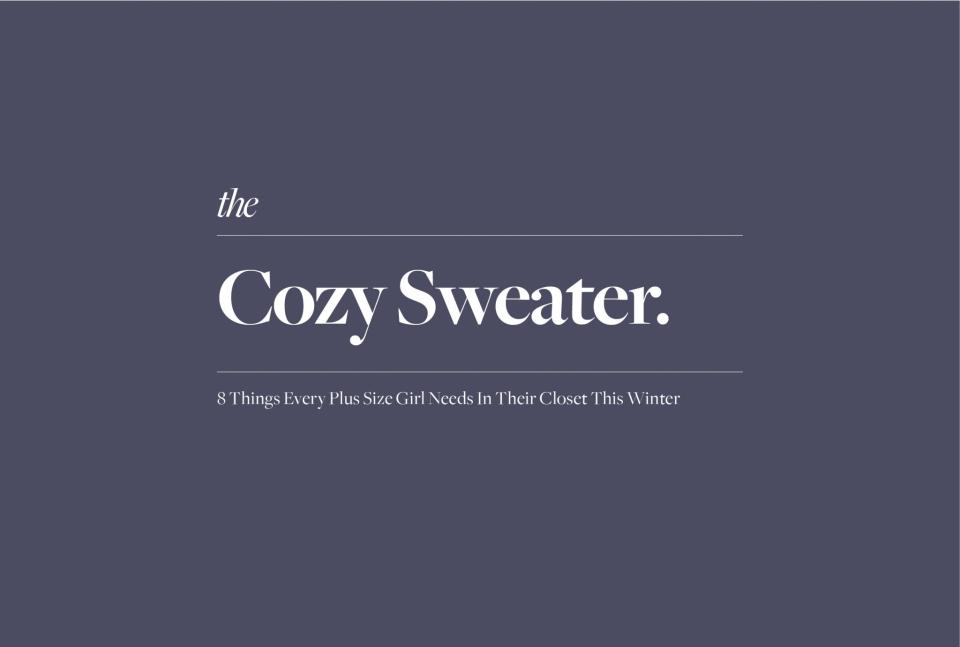 The Cozy Sweater