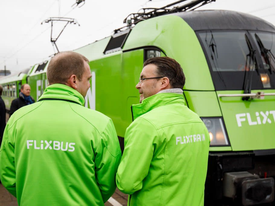 Mit dem neuen Flixtrain will Flixbus der Deutschen Bahn nun Konkurrenz machen.