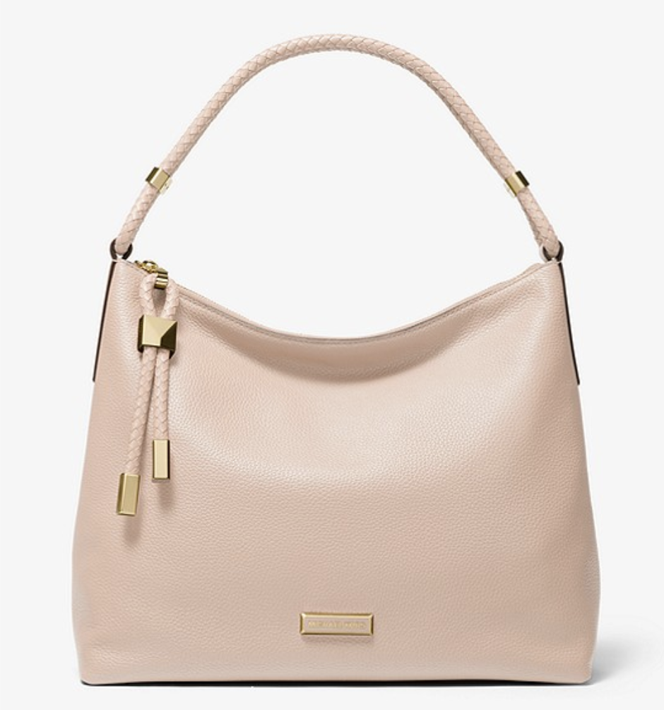 Lexington Large Pebbled Leather Shoulder Bag. (PHOTO: Michael Kors)