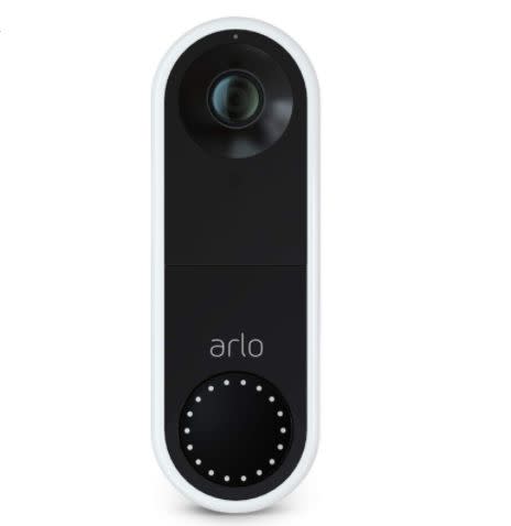 Get this <a href="https://amzn.to/2SY3Mfq" target="_blank" rel="noopener noreferrer">Arlo Video Doorbell on sale for $130 </a>(normally $150) at Amazon.