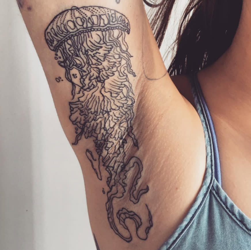 jellyfish tattoo