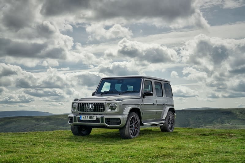 Mercedes-AMG G63搭載4.0升V8渦輪引擎，擁有585hp/86.7kgm。