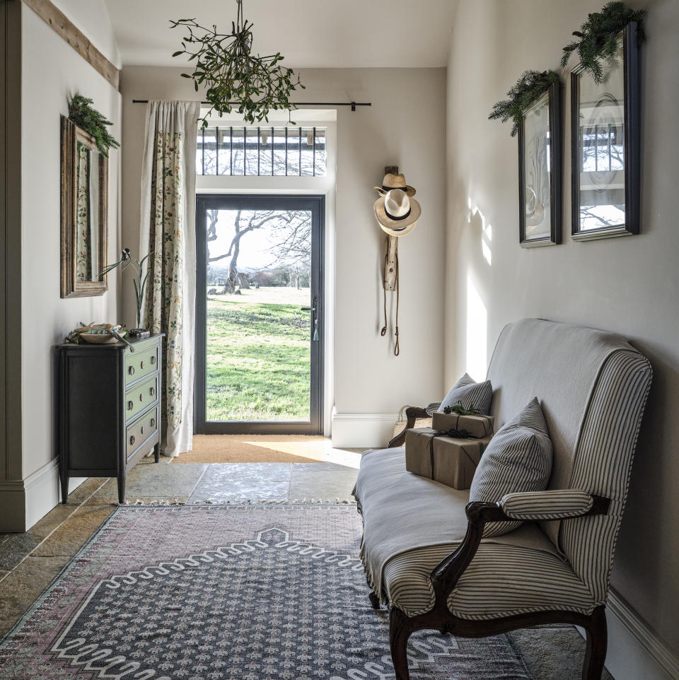 kent stable block conversion hallway