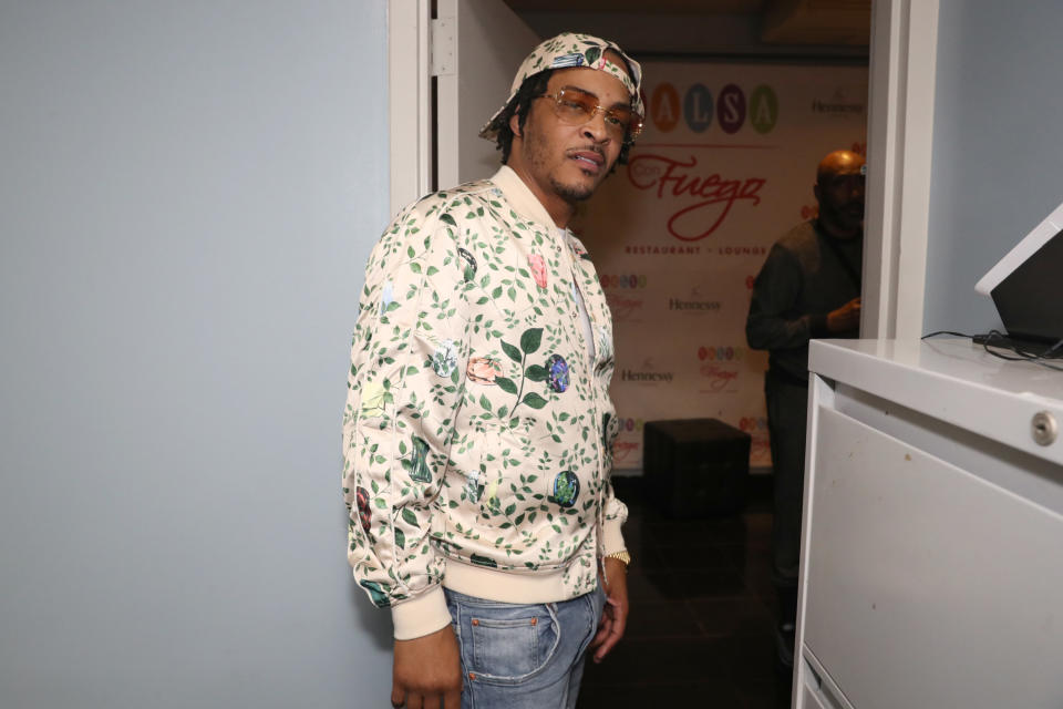 TI at the Tip T.I. Harris & Friends event at Salsa Con Fuego on October 26, 2022