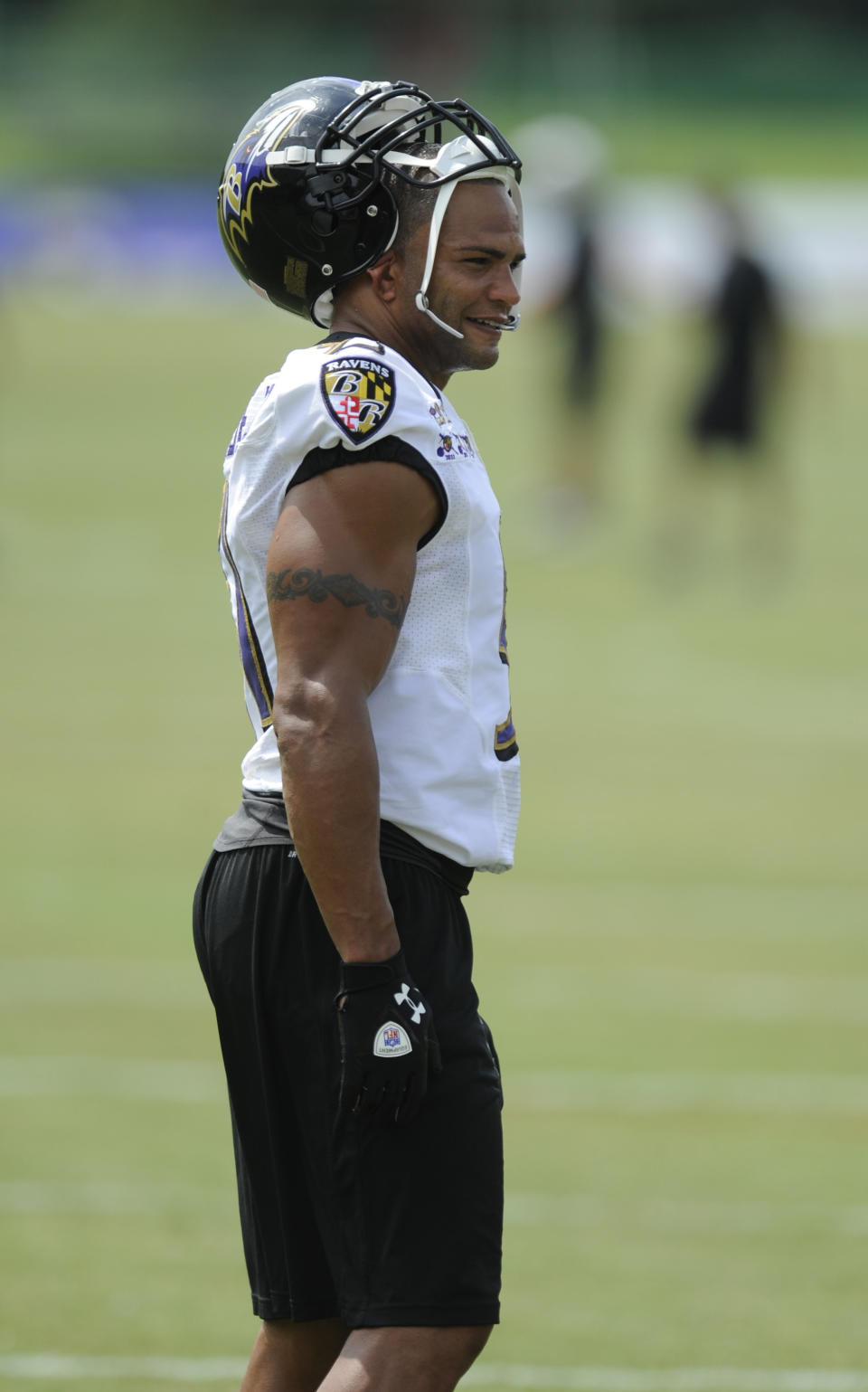 Former Baltimore Ravens linebacker, Brendon Ayanbadejo, has been a vocal long-time supporter of marriage equality. The football player <a href="http://www.huffingtonpost.com/brendon-ayanbadejo/same-sex-marriages-whats_b_190591.html">blogged about same-sex marriages</a> for The Huffington Post in 2009, made a <a href="http://www.huffingtonpost.com/2012/09/07/brendon-ayanbadejo-ravens-emmett-burns-marriage_n_1863488.html?utm_hp_ref=gay-voices&ir=Gay Voices">video for Marylanders for Marriage Equality</a>, and donated Ravens tickets to the cause, which drew <a href="http://www.wbaltv.com/news/politics/Delegate-unhappy-with-Ravens-player-s-support-of-same-sex-marriage/-/9379266/16487740/-/mro08gz/-/index.html?absolute=true">criticism from Baltimore County Delegate Emmett Burns Jr. in late August</a>. 