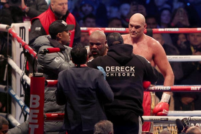 Britain Boxing Fury Chisora