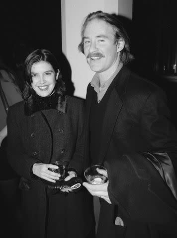 <p>Richard Corkery/NY Daily News Archive via Getty</p> Phoebe Cates and Kevin Kline