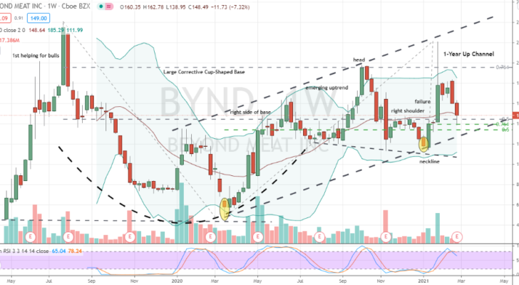 Beyond Meat (BYND) testing channel support