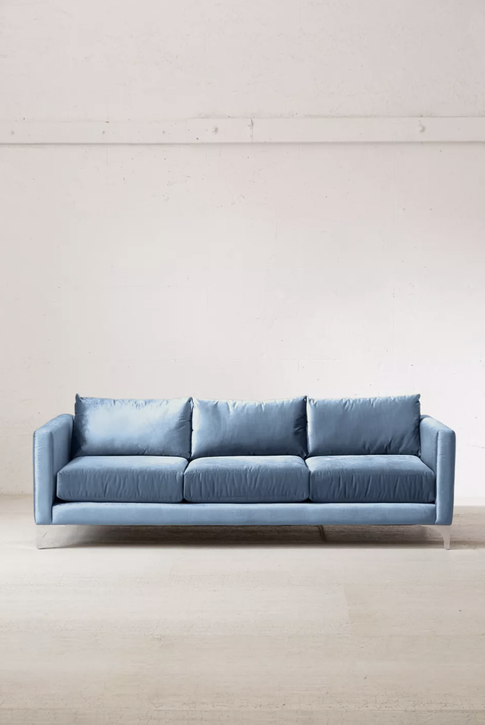 10) Chamberlin Velvet Sofa